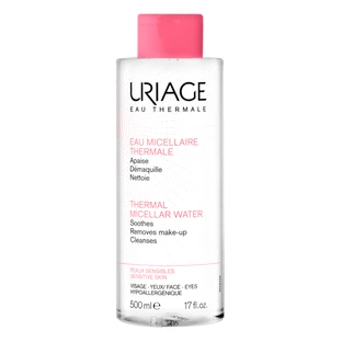 Eau micellaire thermale pour peaux sensibles, 500 ml, Uriage
