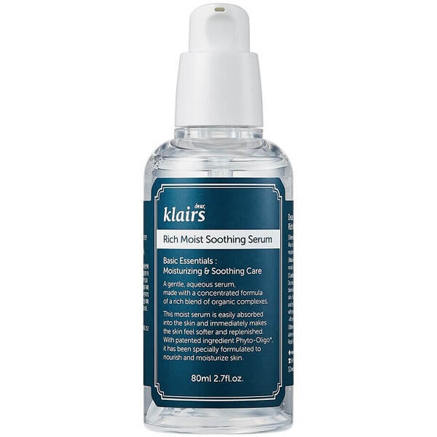 Buy Rich Moist Ultra Moisturising Soothing Serum, 80 ml, Klairs Rich Moist Ultra Moisturising Soothing Serum, 80 ml, Klairs