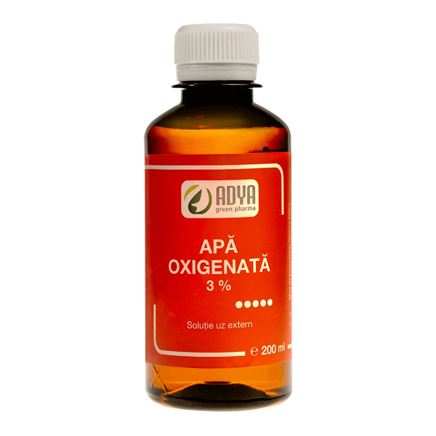Adya oxygenated water 3%, 200 ml, Adya Green Pharma