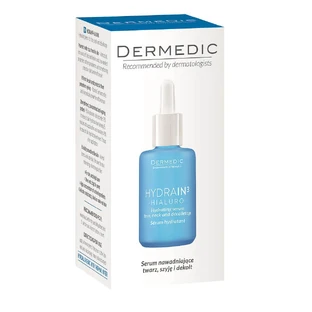 Dermedic Hydrain3 Hydrating serum for face, neck and décolleté Hialuro, 30 ml