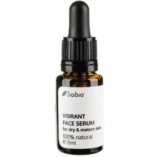 Bruisend gezichtsserum voor droge en rijpere huid, 15 ml, Sabio