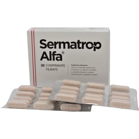 Sermatrop Alfa, 30 tablets, Laboratoire d'Innovation Vegetale