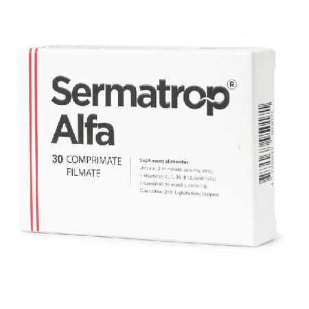 Sermatrop Alfa, 30 tablets, Laboratoire d'Innovation Vegetale