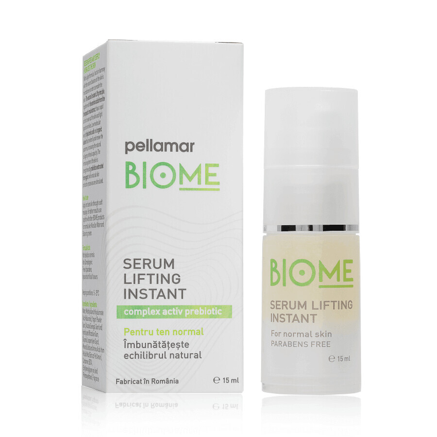Cumpără Serum lifting instant pentru ten normal Biome, 15 ml, Pellamar Serum lifting instant pentru ten normal Biome, 15 ml, Pellamar