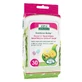 Bamboo fibre wet wipes for hands and face, 30 pieces, Aleva Naturals