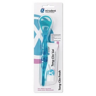 Tong-Clin Fresh Juego de limpieza de lengua Miradent, Hager &amp; Werken