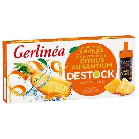 Shot concentraat met ananas, 70 ml, Gerlinea
