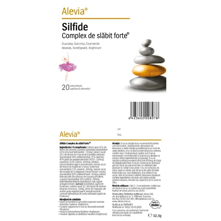 Silfide Komplex zum Abnehmen forte, 20 Tabletten, Alevia