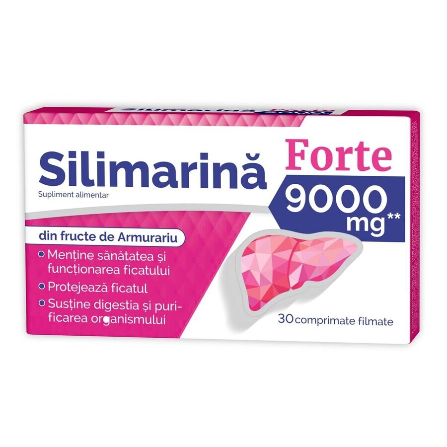Silimarin Forte 9000 mg, 30 tablets, Natur Produkt