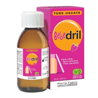 Bebedril Droge Hoestsiroop, 125 ml, Pierre Fabre Healthcare