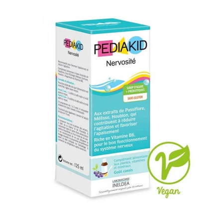 Blackcurrant syrup for nervousness in children Nervosité, 125 ml, Pediakid
