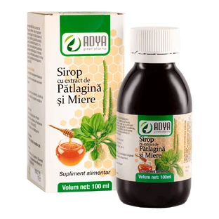 Syrup with Rosehip and Honey extract, 100 ml, Adya Green Pharma