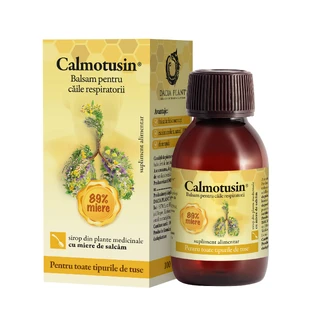 Calmotusin honingsiroop, 100 ml, Dacia Plant