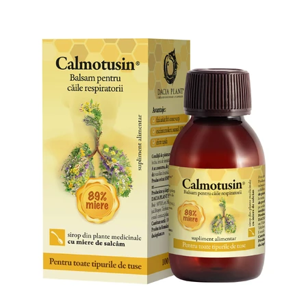 Calmotusin honingsiroop, 100 ml, Dacia Plant