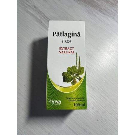 Plantago Sirup, 100 ml, Vitalia