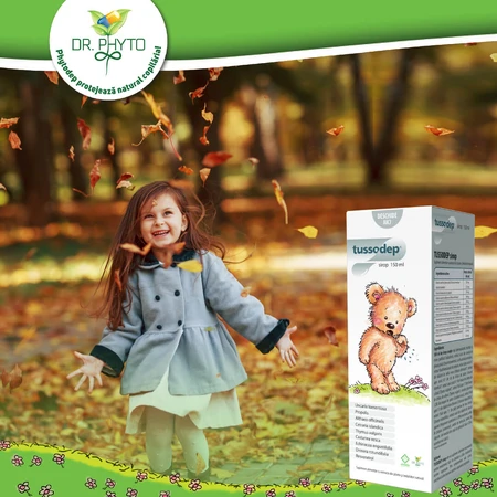 Tussodep jarabe para la tos para niños, 150 ml, Dr. Phyto
