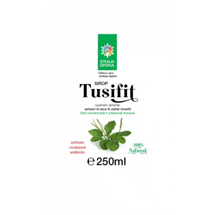 Hoestsiroop, Tusifit, 250 ml, Steaua Divină
