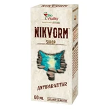 Sciroppo per l'eliminazione dei parassiti intestinali Nikvorm Bio Vitality, 60 ml, Hisimo