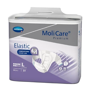 MoliCare Premium Elastic incontinence briefs 8 PIC size L (165473), 24 pieces, Hartmann