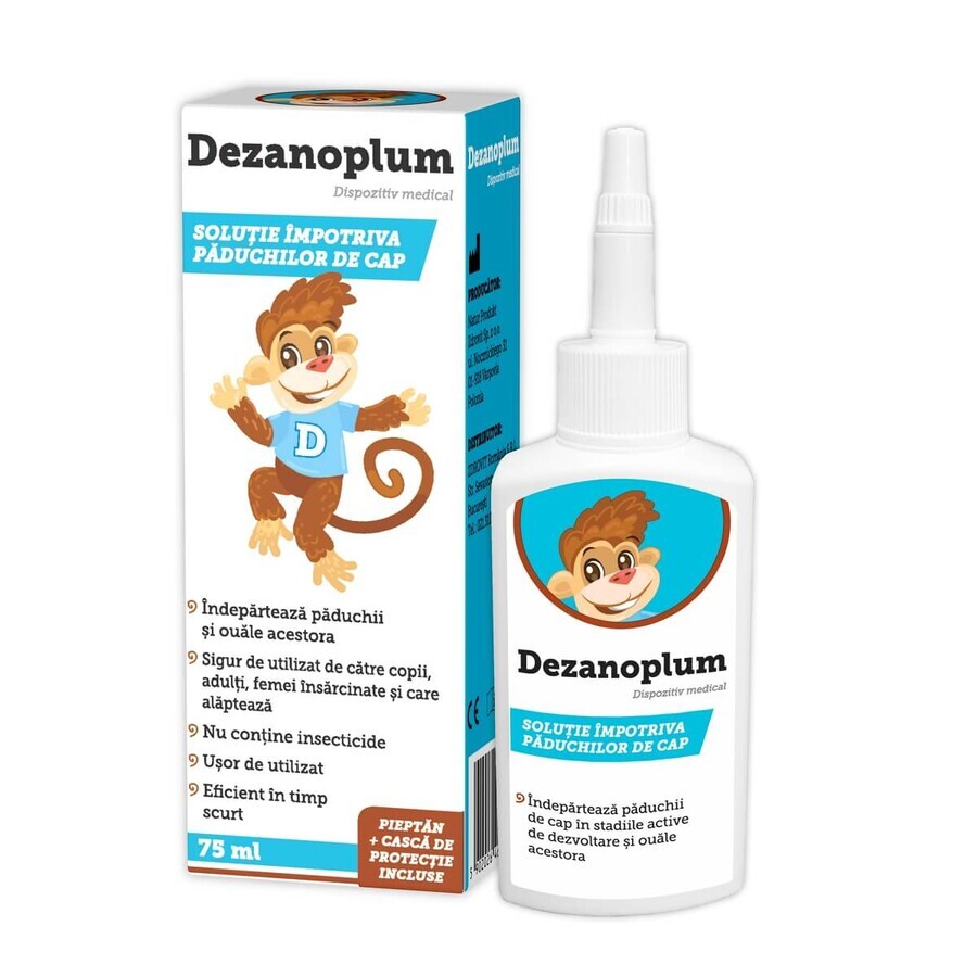 Dezanoplum lice solution, 75 ml, Natur Produkt
