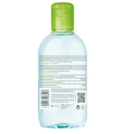Bioderma Sebium H2O Micellaire Oplossing voor gemengde en vette huid, 250 ml