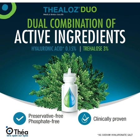 Thealoz Duo Augentropfen 10 ml, Thea