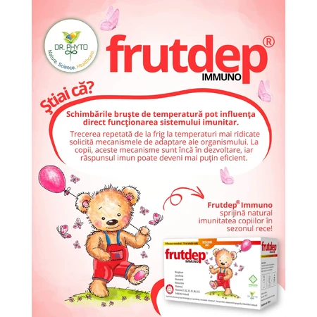 Frutdep Immuno oral solution, 10 vials, Dr. Phyto