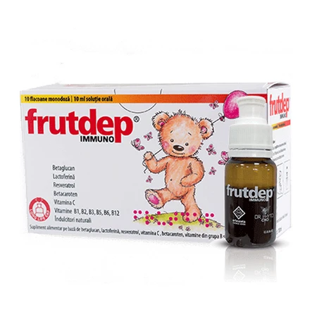 Frutdep Immuno oral solution, 10 vials, Dr. Phyto