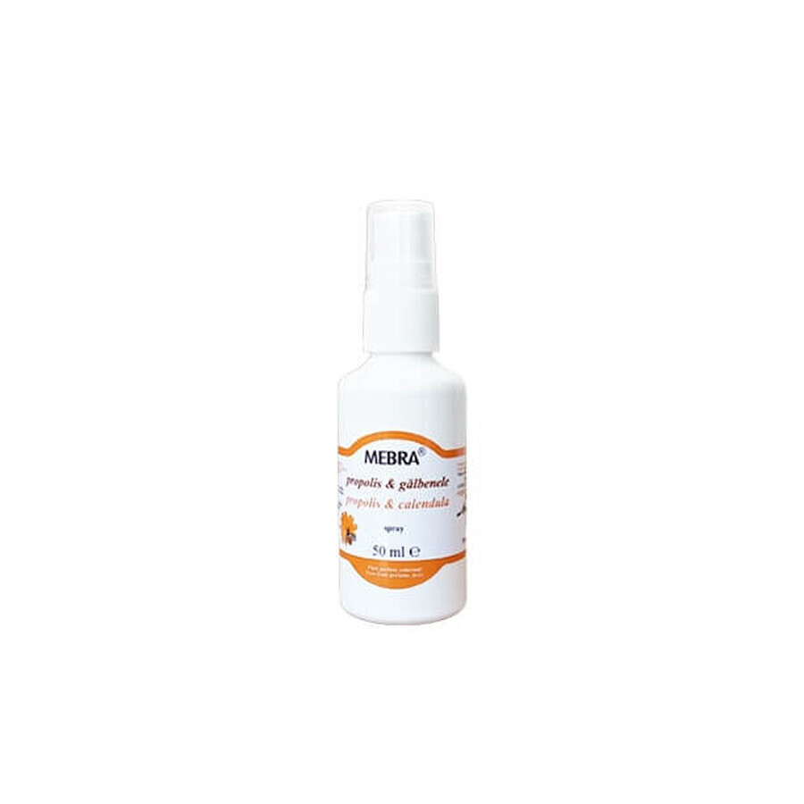 Buy Spray with propolis and marigolds, 50 ml, Mebra Spray with propolis and marigolds, 50 ml, Mebra