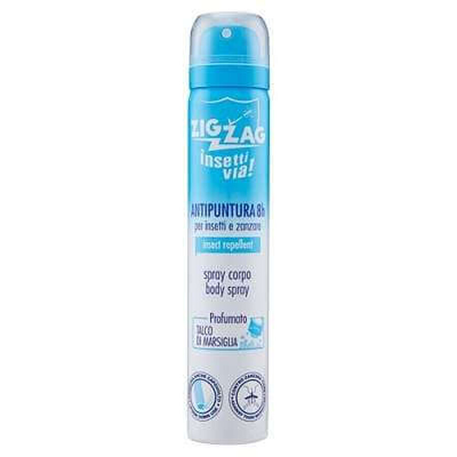 Buy Body spray against mosquitoes and insects Talc, 100 ml, Zig Zag Body spray against mosquitoes and insects Talc, 100 ml, Zig Zag