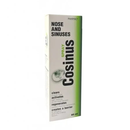 Spray décongestionnant nasal - Cosinus, 60 ml, Phamacy