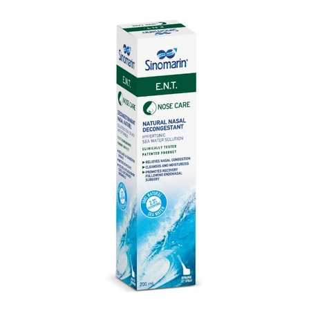Sinomarin ENT hypertone neusspray, 200 ml, Gerolymatos International