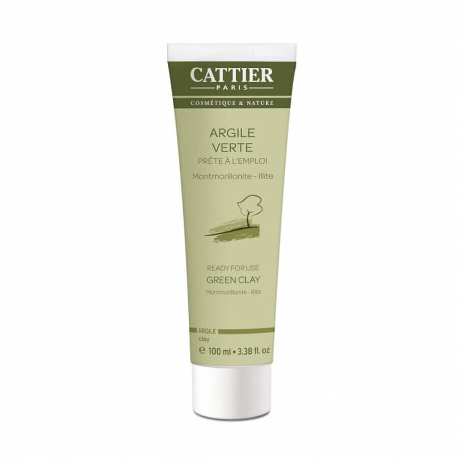 Buy Pure green clay, 100 ml, Cattier Pure green clay, 100 ml, Cattier