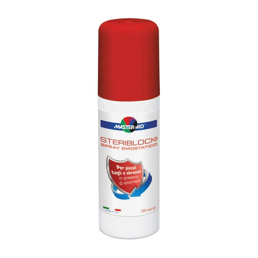 Steriblock Master-Aid hemostatic spray, 50 ml, Pietrasanta Pharma 