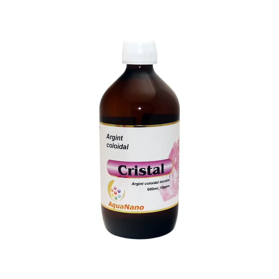 Cumpără Argint coloidal - Cristal Aquanano, 500 ml, Aghoras Invest Argint coloidal - Cristal Aquanano, 500 ml, Aghoras Invest
