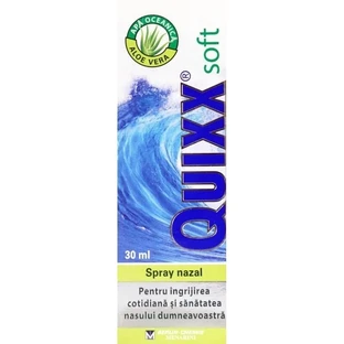Aerosol nasal, Quixx Soft, 30 ml, Pharmaster