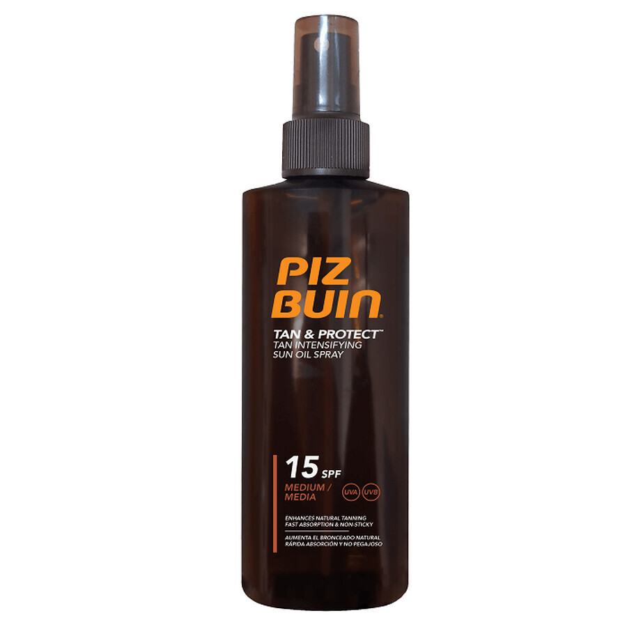 Buy Tan acceleration spray SPF 15, 150 ml, Piz Buin Tan acceleration spray SPF 15, 150 ml, Piz Buin