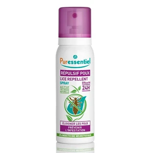 Spray repelente contra piojos, 75 ml, Puressentiel