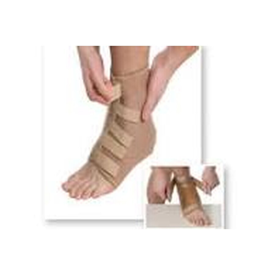 Chevillère élastique beige, taille XL, 7021, Med Textile