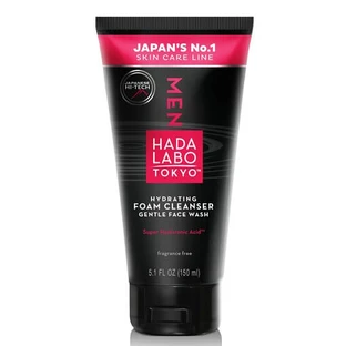 Espuma limpiadora hidratante para hombre con ácido superhialurónico, 150 ml, Hada Labo Tokio