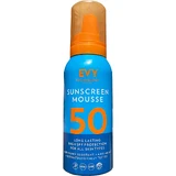 Sunscreen Mousse Crème Solaire SPF 50 Visage Corps, 100 ml, Evy Technology