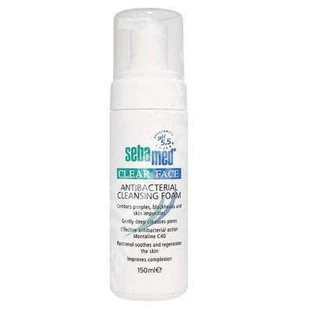 Clear Face espuma limpiadora dermatológica antibacteriana, 150 ml, sebamed