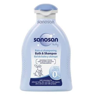 Espuma y champú para niños, 200 ml, Sanosan