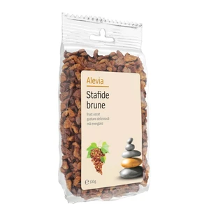 Brown raisins, 130 g, Alevia