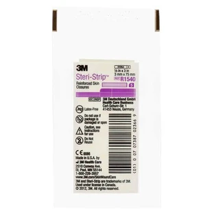 Steri-Strip adhesive strips for suturing wounds 3x75 mm R1540, 1 piece, 3M