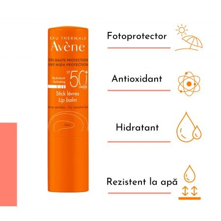 Protector solar en barra SPF 50+, 3 g, Avene