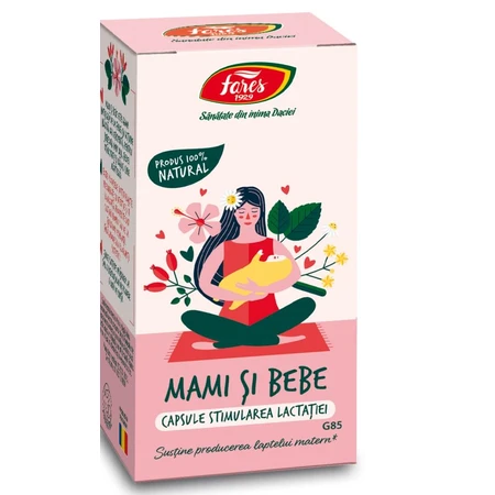Mama und Baby Stimulation der Laktation, G85, 60 Kapseln, Fares