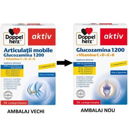 Mobile Joints Glucosamin 1200, 30 Tabletten, Doppelherz