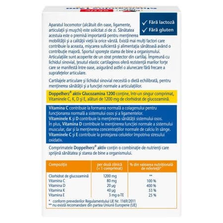 Mobile Joints Glucosamin 1200, 30 Tabletten, Doppelherz