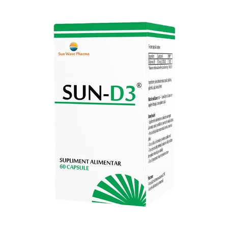 Sun-D3, 60 Kapseln, Sun Wave Pharma